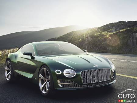 Bentley a dévoilé son concept EXP 10 Speed 6 à Shanghai